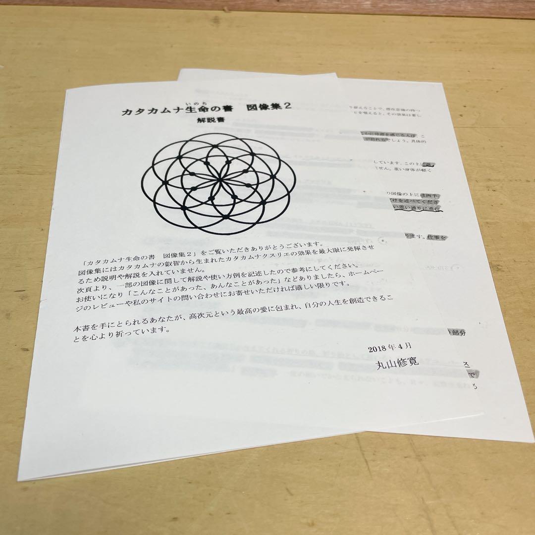 奇跡が起こる　カタカムナ　生命の書　図像集2