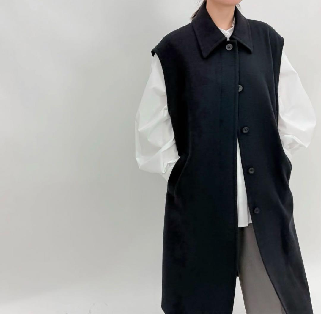 【カフネ】　【28,600円】ジャージロングベスト