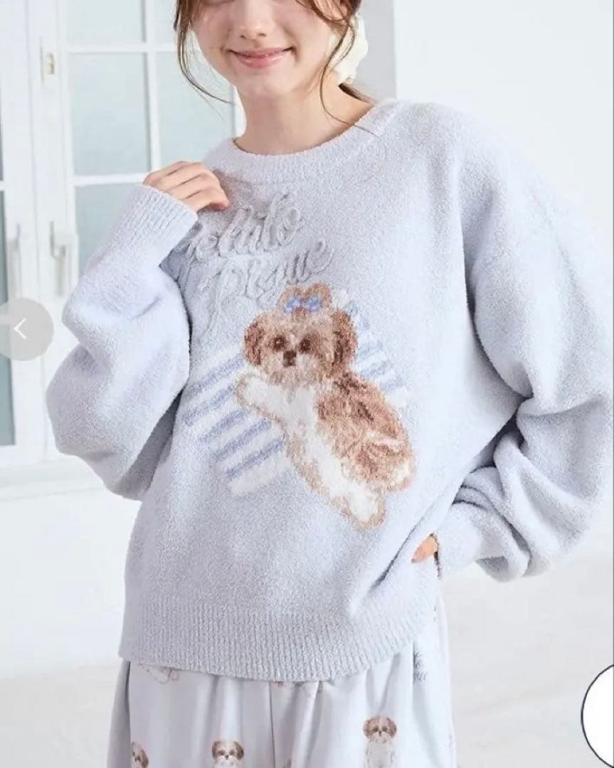 新品＊ジェラピケ シーズージャガードプルオーバー＆ショートパンツセット