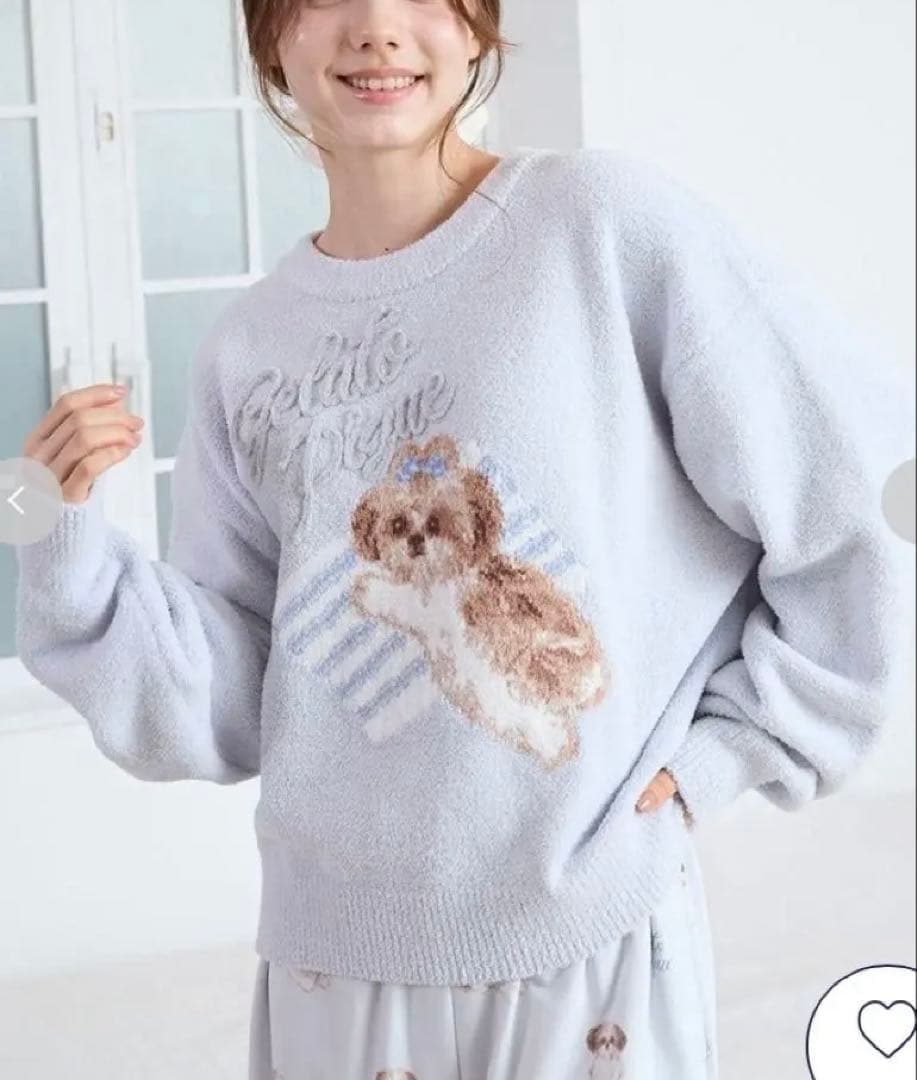 新品＊ジェラピケ シーズージャガードプルオーバー＆ショートパンツセット