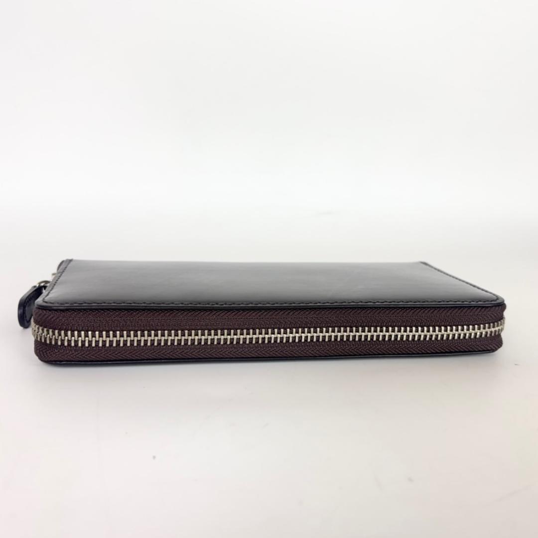 【未使用】 ポロラルフローレン ラウンドジップ 長財布 P-225BR