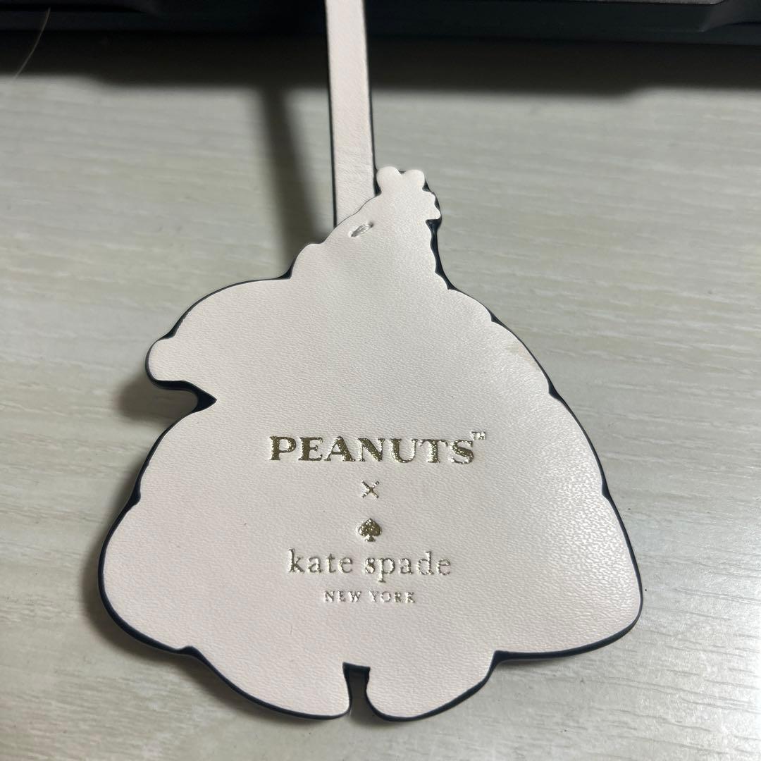 Kate Spadeスヌーピーチャーム　クッション素材