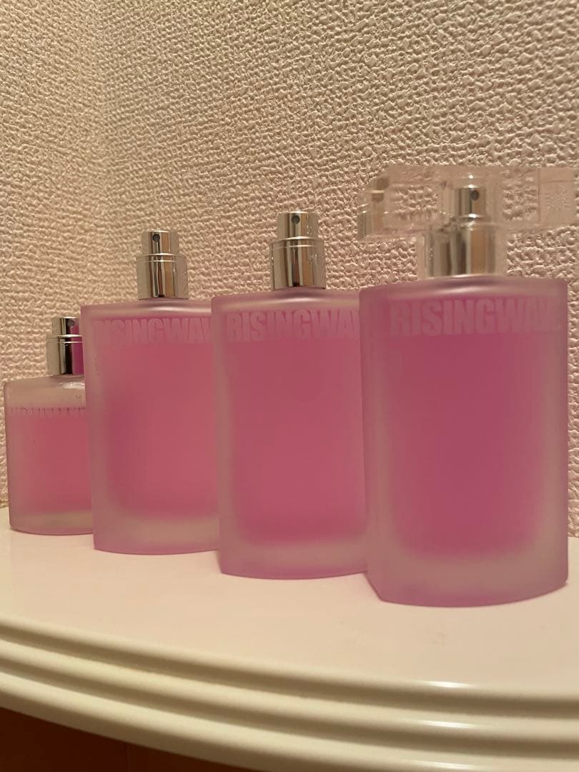[po]ライジングウェーブ　フリー　香水　サンセットピンク　4本セット