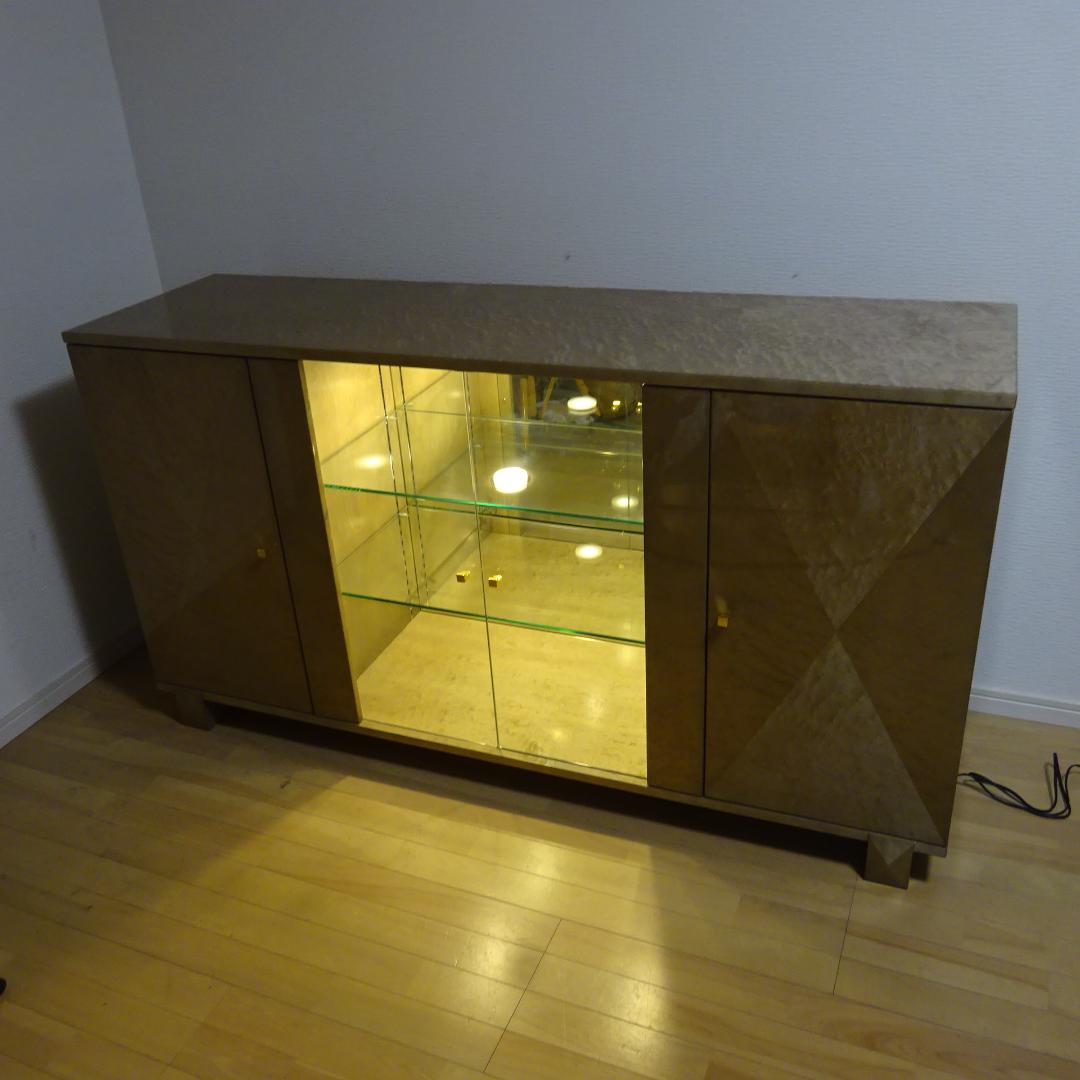 IDC 藤川 バーズアイメープル スプレンダー サイドボード