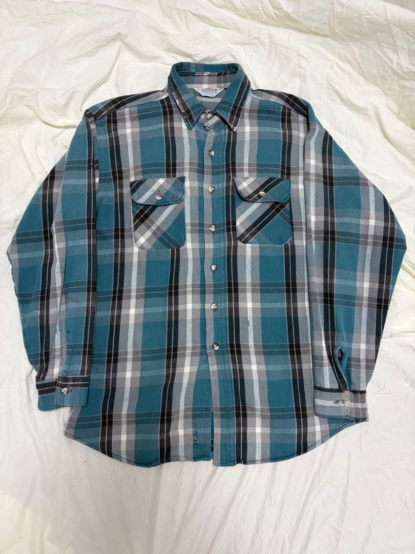 80s five brother 好配色 ターコイズ vintage