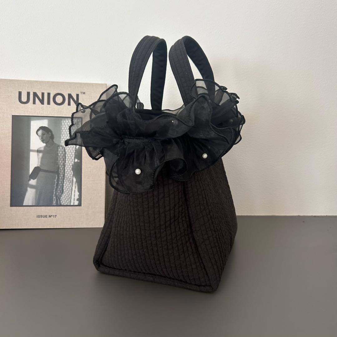 AG os様☆ふわふわブーケチュールヌビバッグ