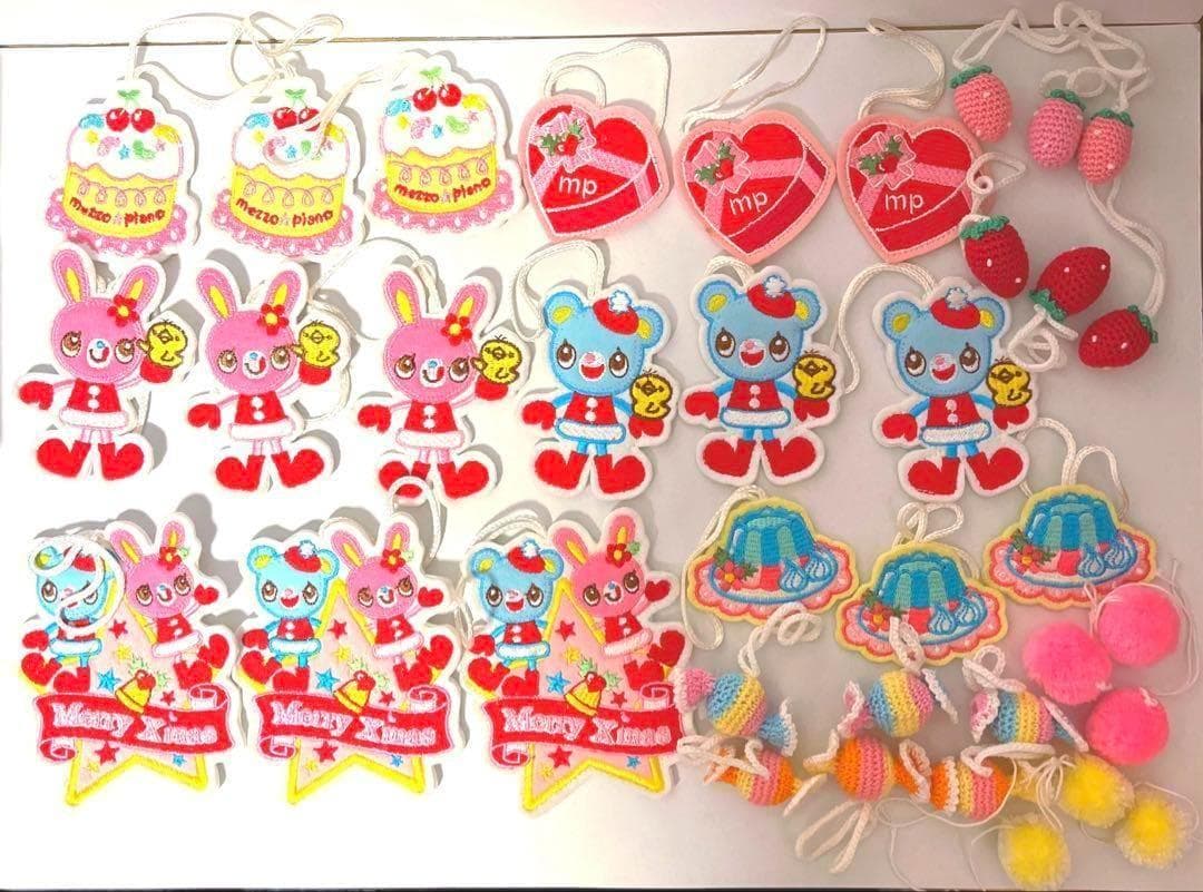 【美品】メゾピアノ クリスマスオーナメントセット