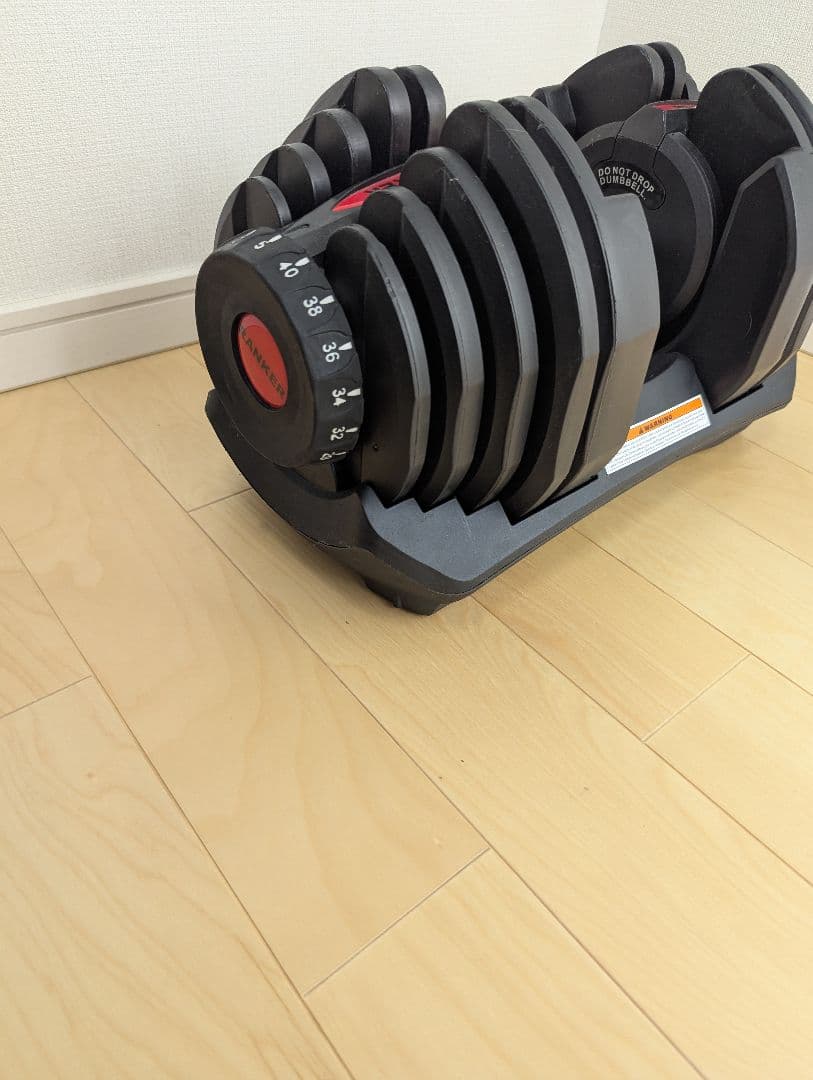 美品　RANKER 40kg 可変式ダンベル