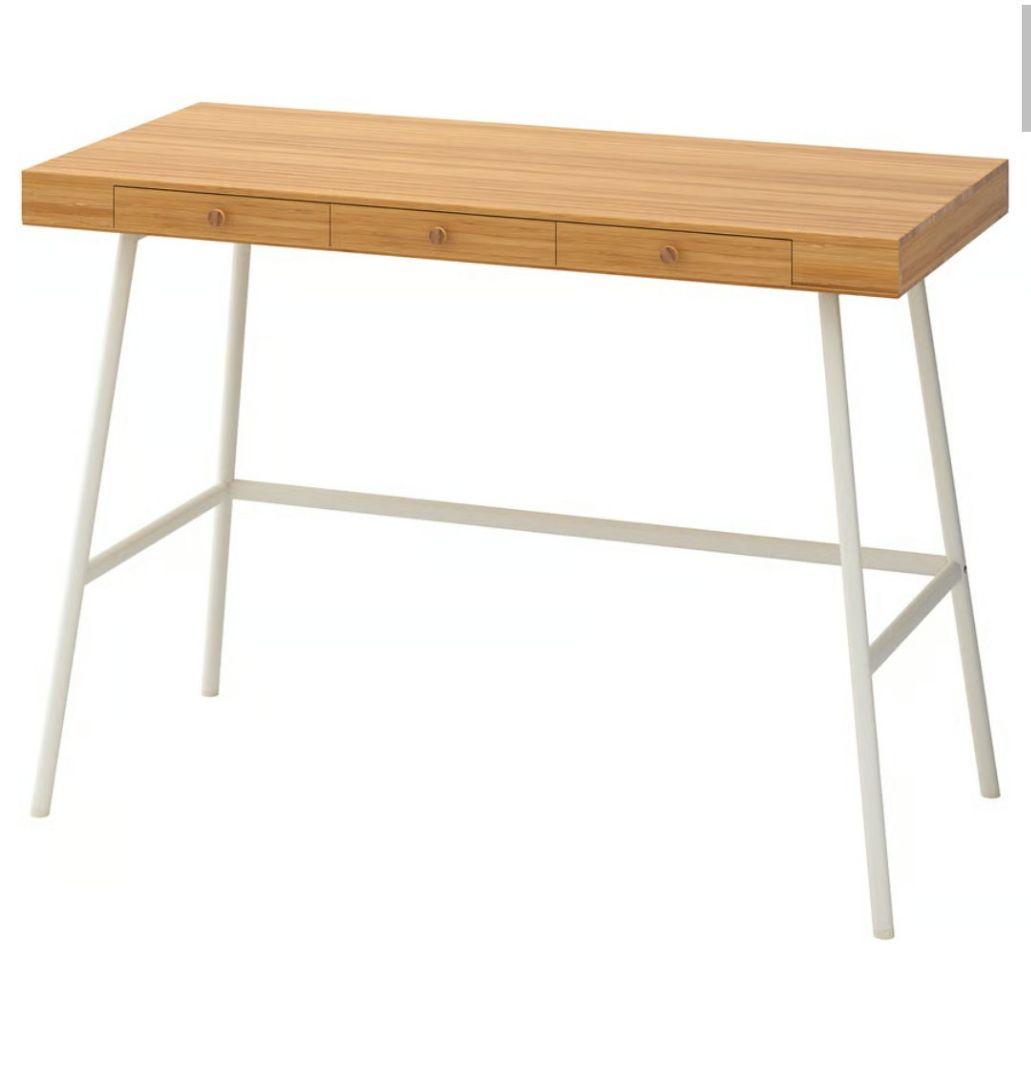 【週末価格・未使用品・未組立】IKEA LILLÅSEN リルオーセン デスク