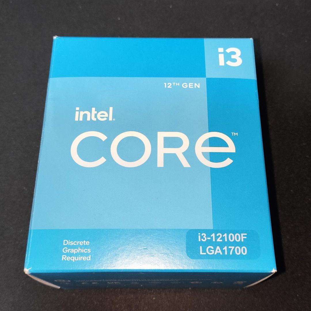 CPU Intel Core i3-12100F 12th Gen CPU