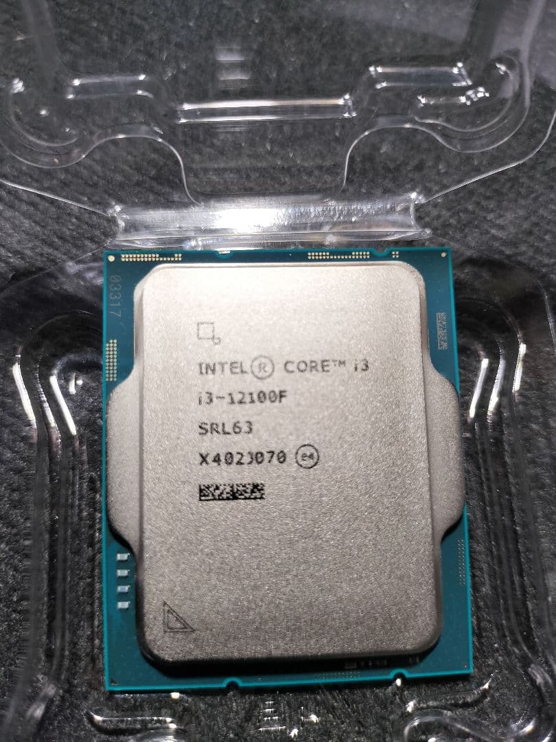 CPU Intel Core i3-12100F 12th Gen CPU