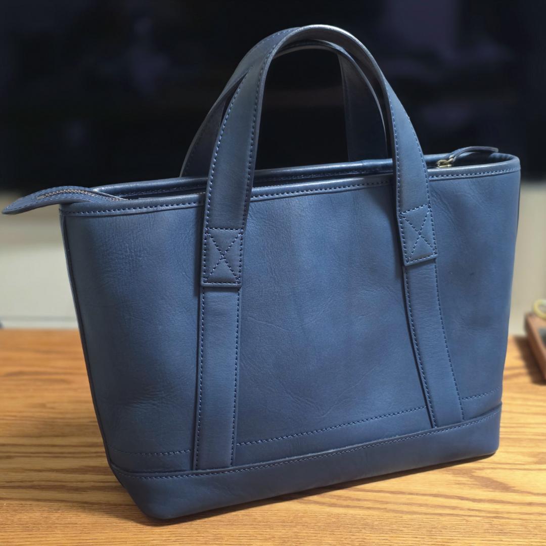 【限定色 ブルー】 土屋鞄 ビークル ハンディストックトート