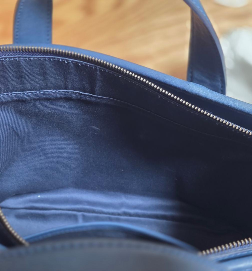 【限定色 ブルー】 土屋鞄 ビークル ハンディストックトート