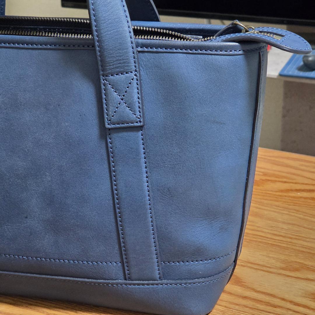 【限定色 ブルー】 土屋鞄 ビークル ハンディストックトート