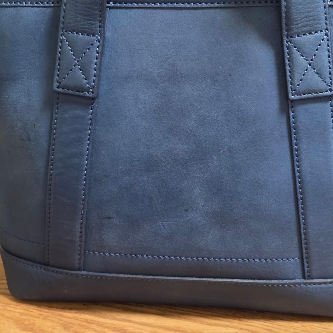 【限定色 ブルー】 土屋鞄 ビークル ハンディストックトート