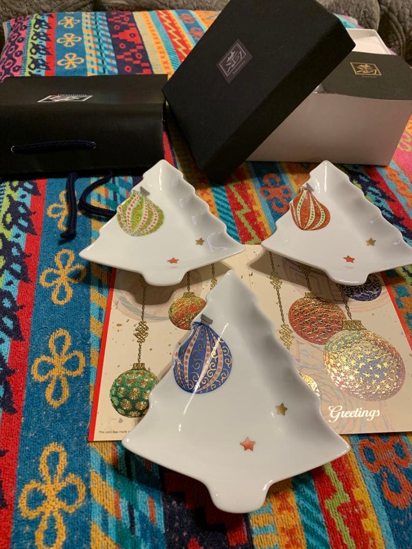 畑萬陶苑 ツリー型 手毬 ミラーボール 窯焼 誕生日 撮影会 記念日 クリスマス