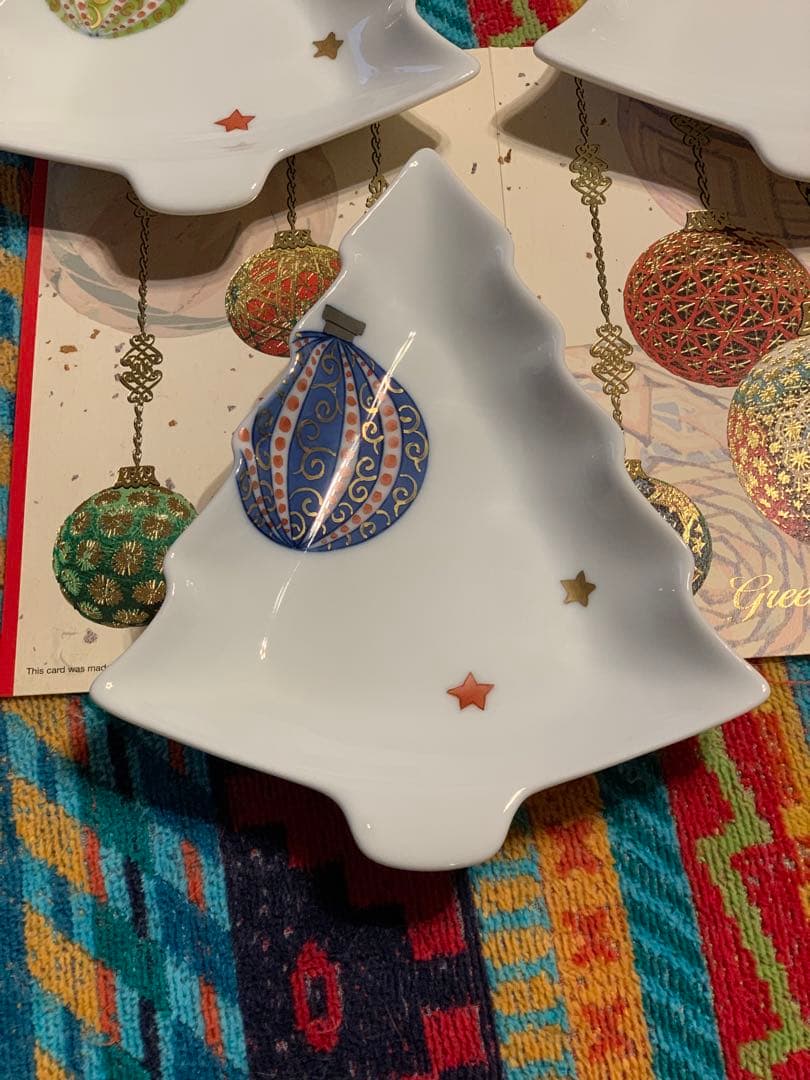 畑萬陶苑 ツリー型 手毬 ミラーボール 窯焼 誕生日 撮影会 記念日 クリスマス