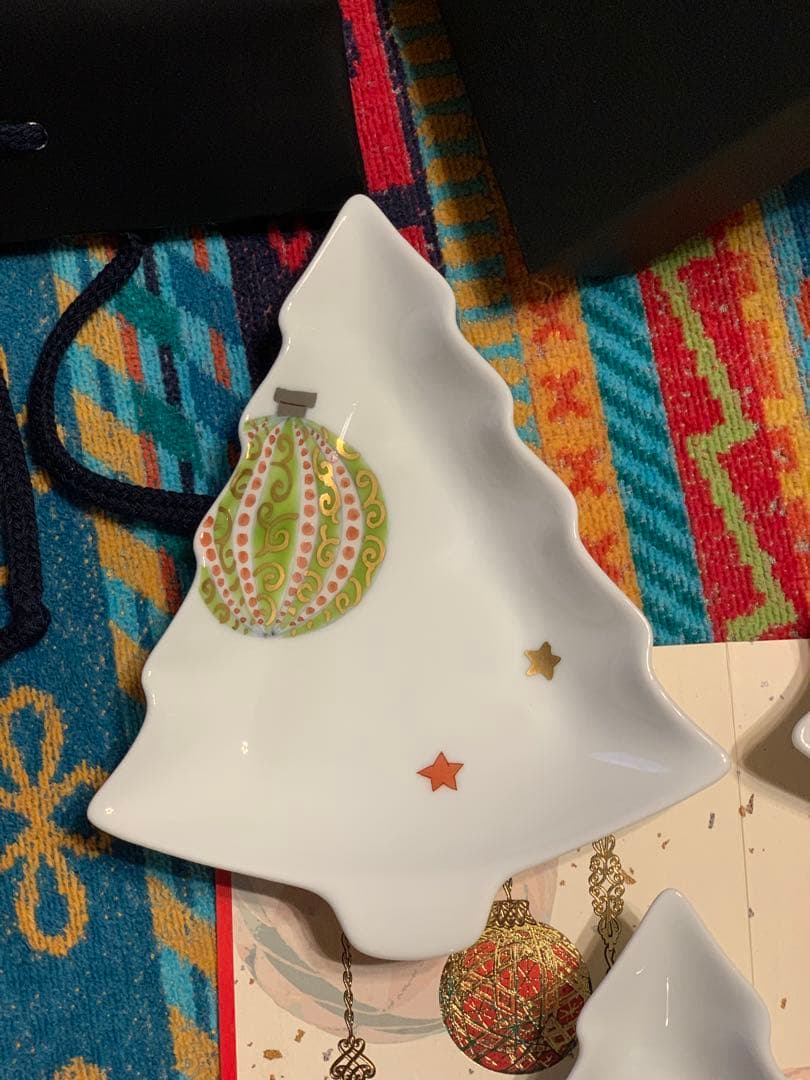 畑萬陶苑 ツリー型 手毬 ミラーボール 窯焼 誕生日 撮影会 記念日 クリスマス