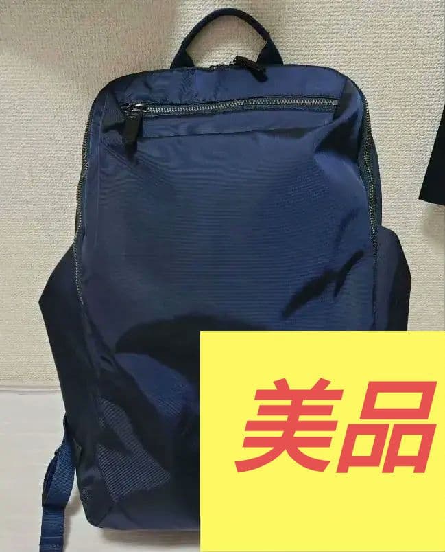 【美品】ace　ルフィラ　A4 　リュック　ネイビー