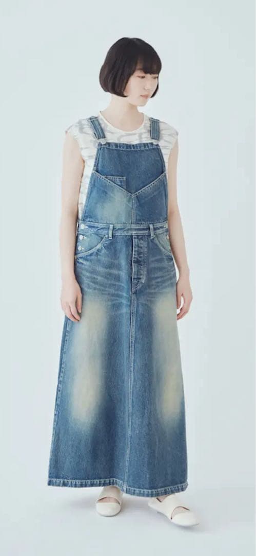 ミナペルホネン　always ジャンパースカート 2022 s/s 40サイズ