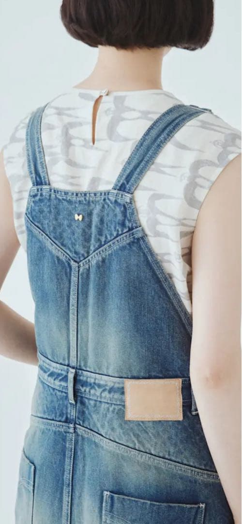 ミナペルホネン　always ジャンパースカート 2022 s/s 40サイズ