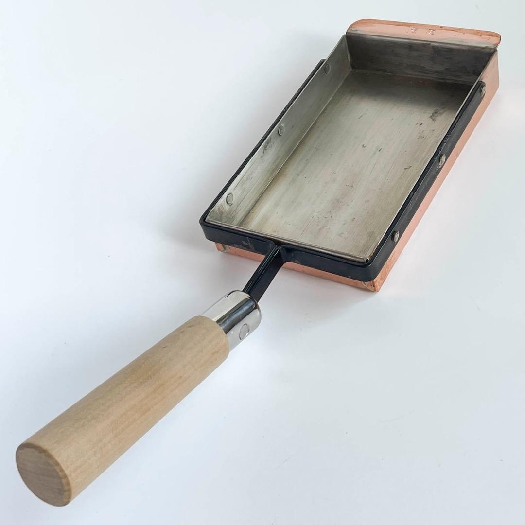 京都 有次 銅製 卵焼き器（玉子焼鍋）10.5✕18cm