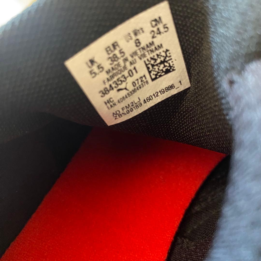 プーマスピードキャットビームス24.5黒PUMASPEEDCATBEAMS