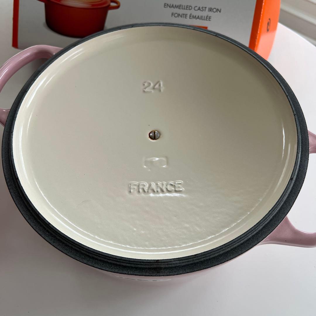 LE CREUSET 鍋・蒸し器、フライパンセット ピンク24cm