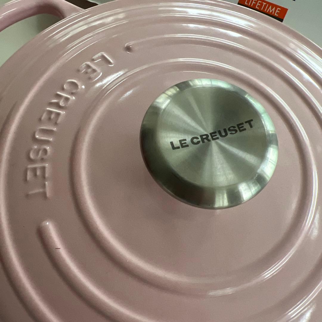 LE CREUSET 鍋・蒸し器、フライパンセット ピンク24cm