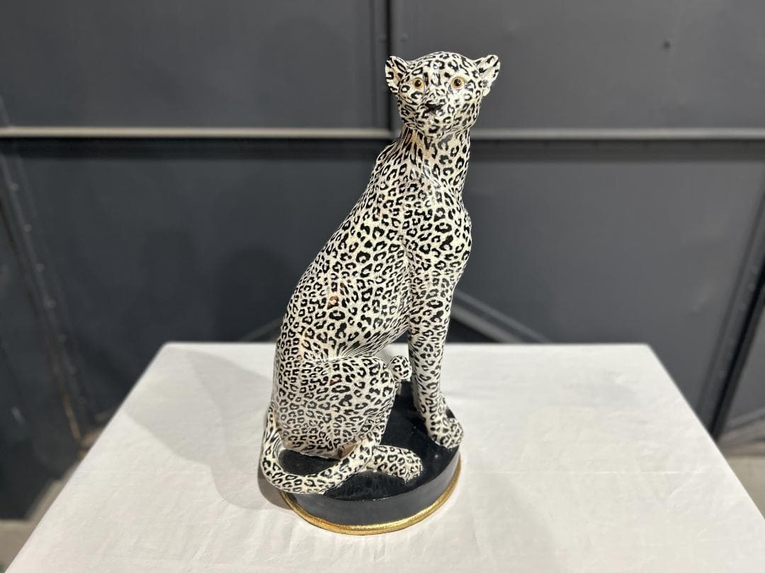 ▲希少品▼ KARE　カレ　チーター　オブジェ　デコフィギア　置物　豹柄