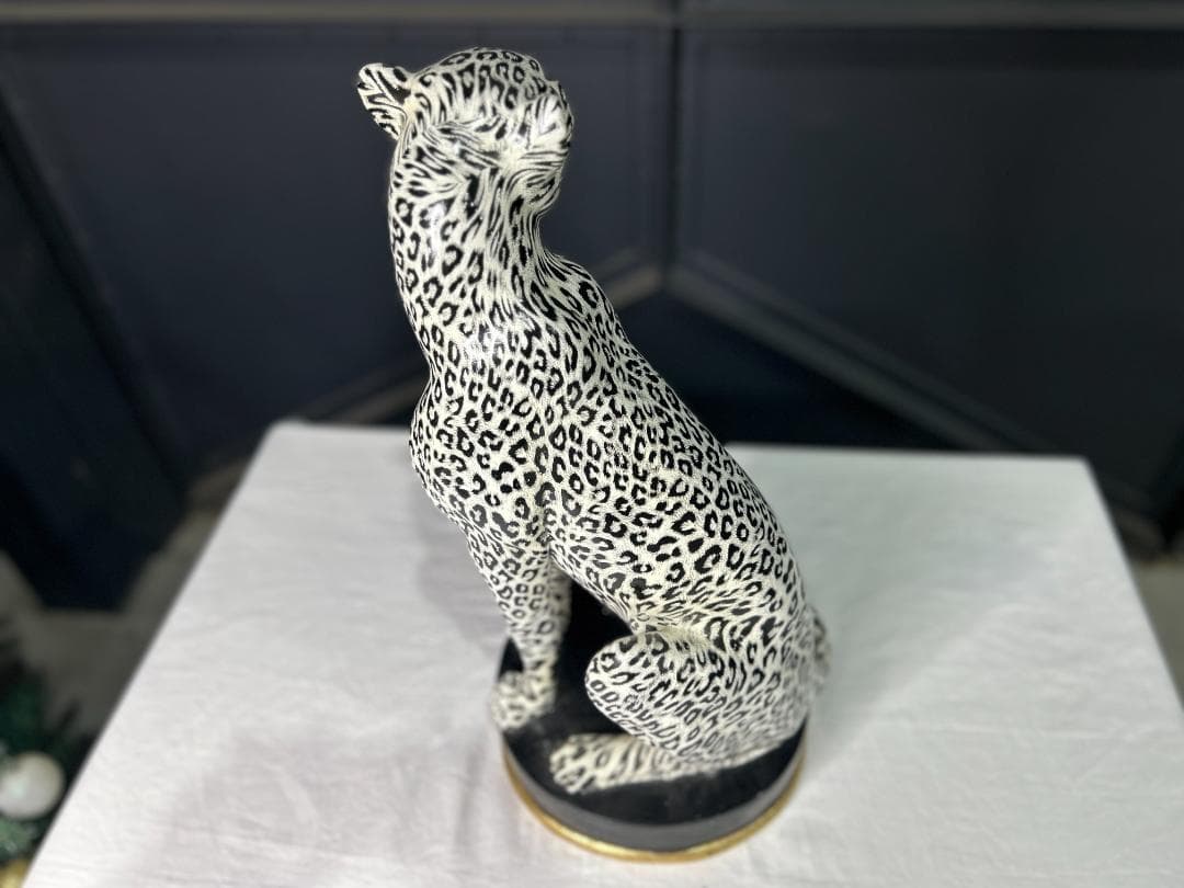 ▲希少品▼ KARE　カレ　チーター　オブジェ　デコフィギア　置物　豹柄