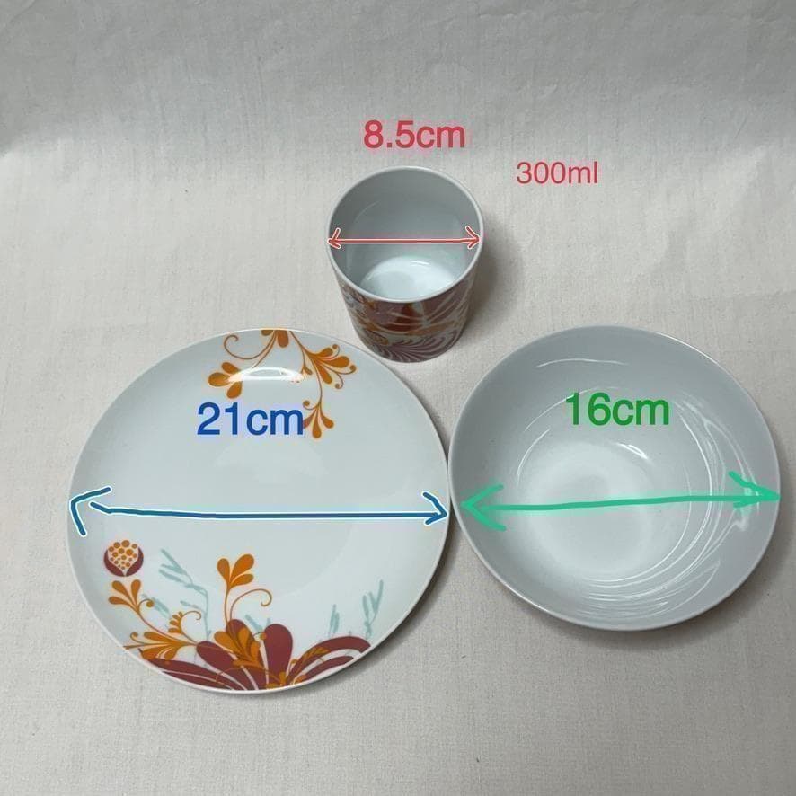 ロールストランド　ハンナ　食器3点セット