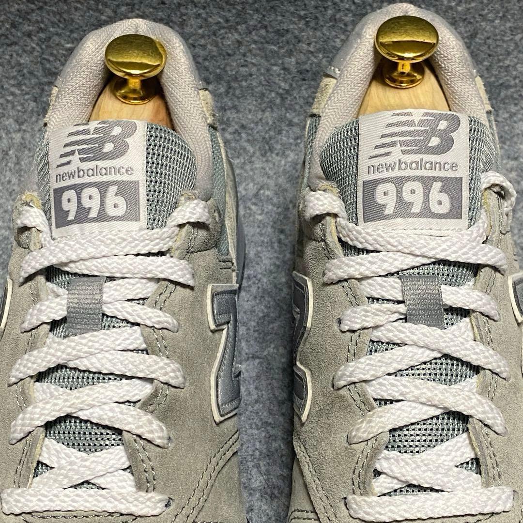 ニューバランス　25.5 CM996GR2 スニーカー グレー メンズ