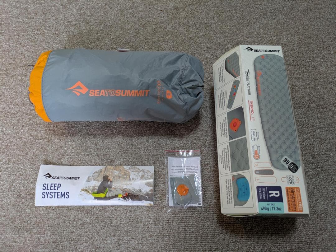 SEA TO SUMMITイーサーライトXTインサレーティッドマット レギュラー