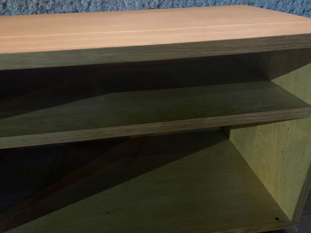 無印良品　 MUJI スタッキングシェルフ　ローボード　テレビ　レア　廃盤品