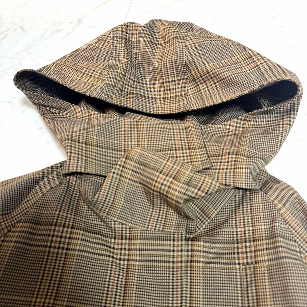 【未使用】完売品✨️アルアバイル ライナー付き チェック フード コート 3way