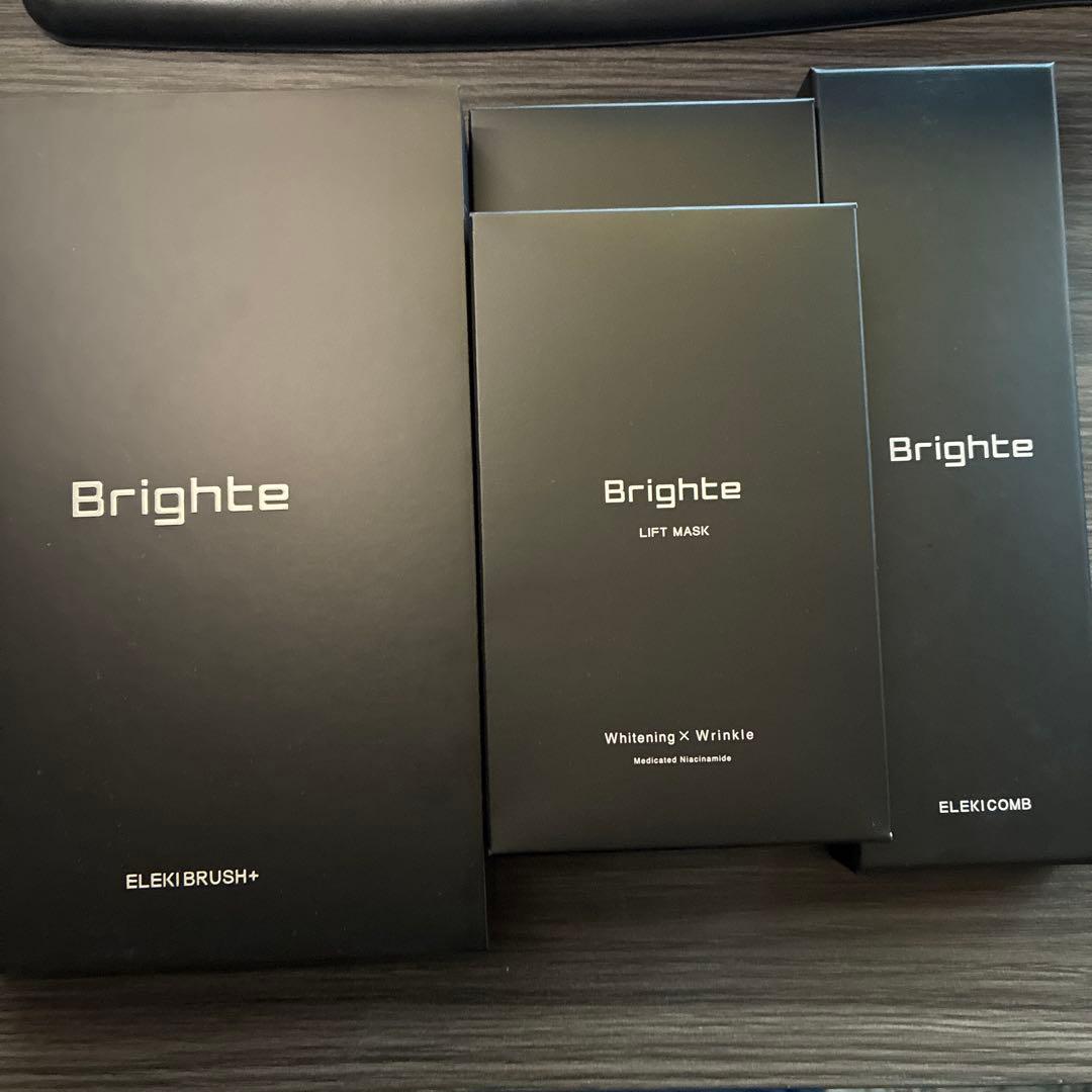Brighte ELEKI BRUSH+ 美顔器＋おまけつき