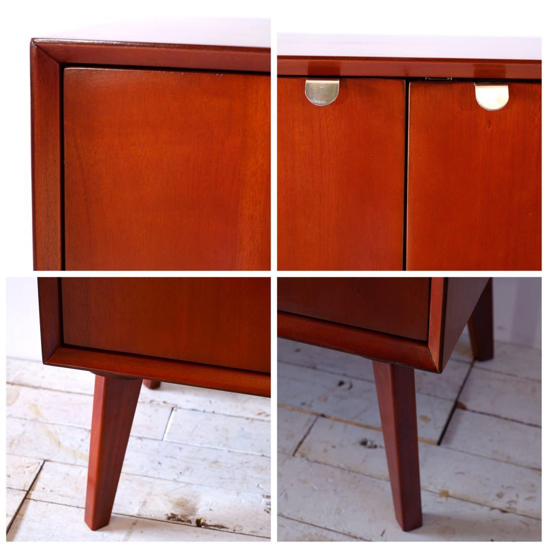 N 新品 北欧 160cm リビングボード キャビネット サイドボード 収納