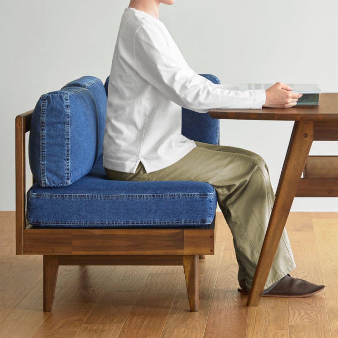 unico SWELLA(スウェラ) 木製ダイニングテーブル 棚付き