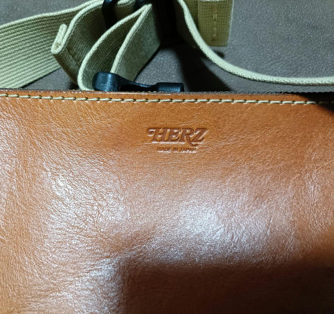 HERZ ヘルツ 羽付きウエストバッグ F-45 未使用品 定価27,500円