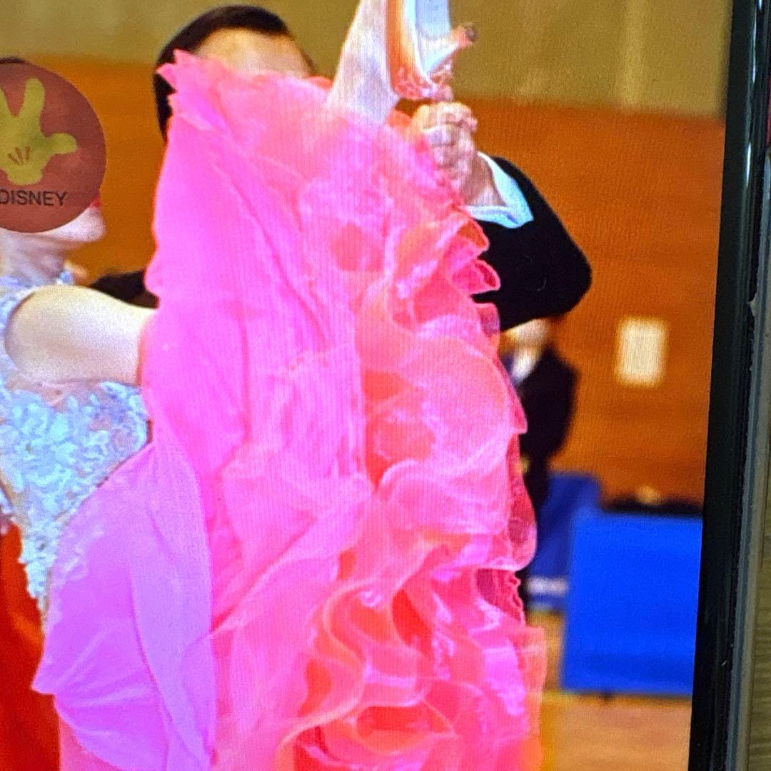 社交ダンス　スタンダードドレス　チャコット凛舞　英国製　　クリスアンクローバー