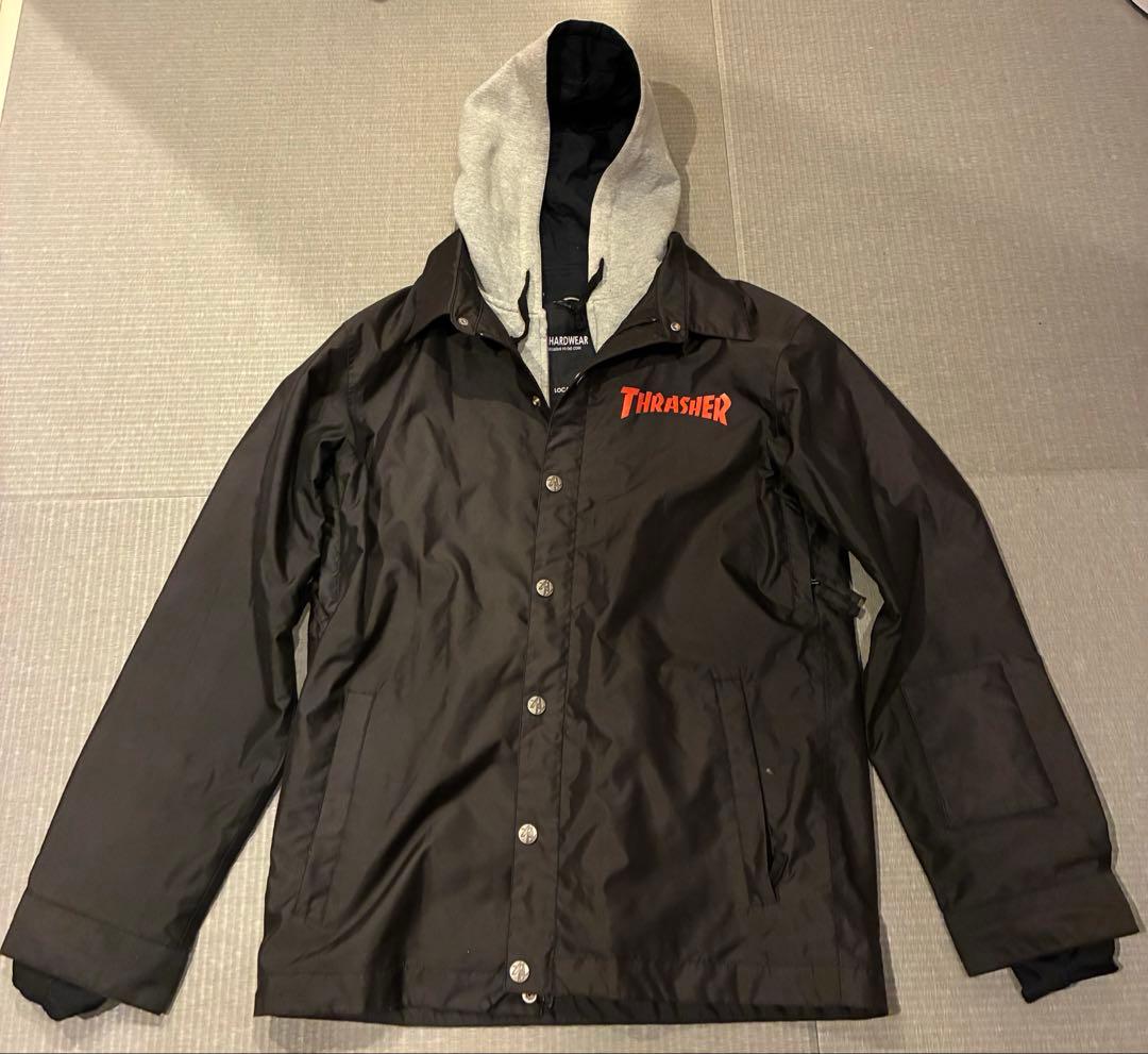 THRASHER スラッシャー　スノーボードウェア ブラック　レッド