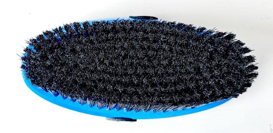 HOLMENKOL オーバルブラシ4点 スチール/ブロンズ/馬毛/ナイロン 中古