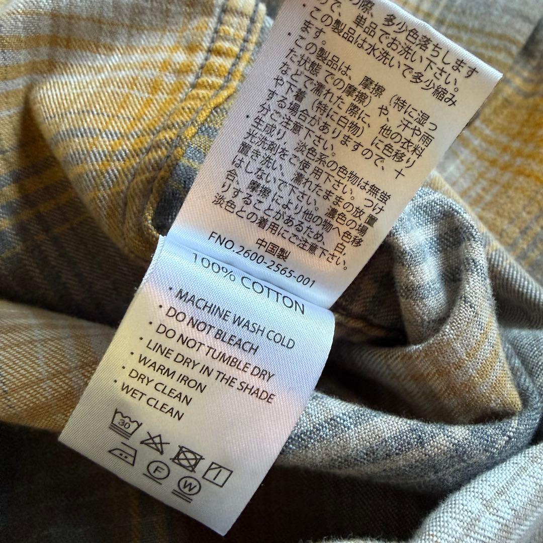 PENDLETON ペンドルトン オンブレチェックボードシャツループカラーシャツ