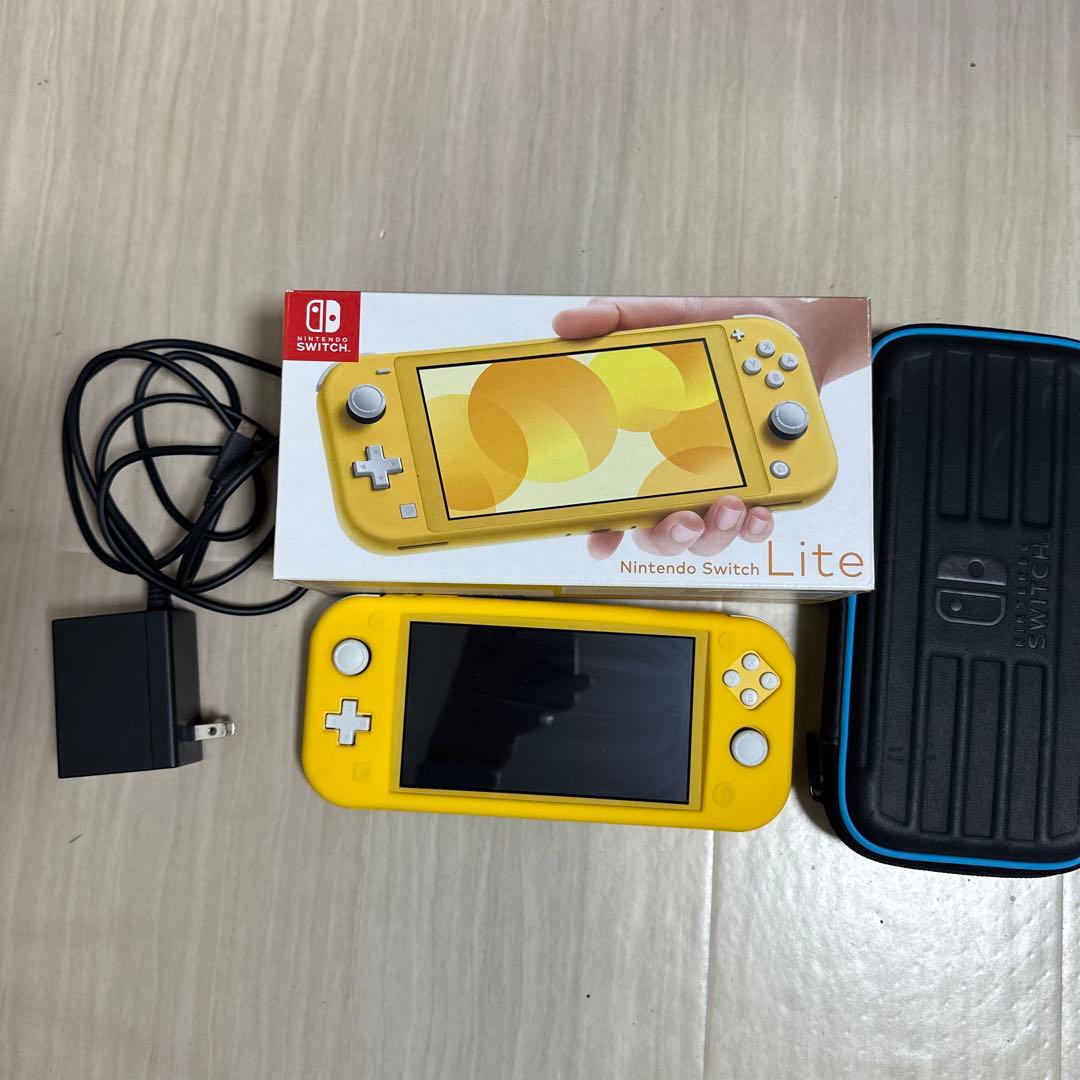 美品！Nintendo Switch Lite イエロー 本体