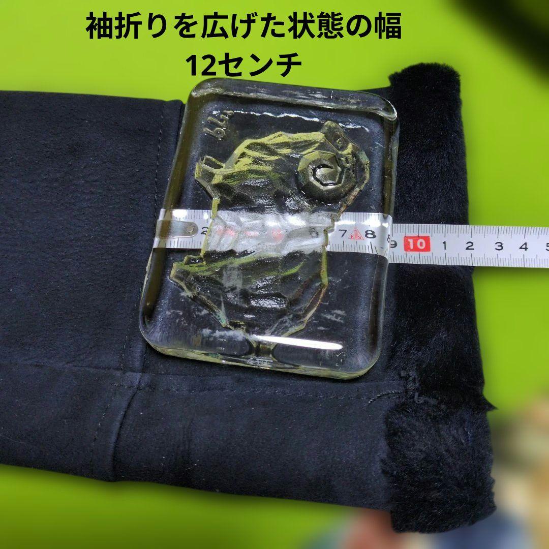 Hiro／年末お値下済／毛皮半コート 6 (ルッフォ) 濃紺