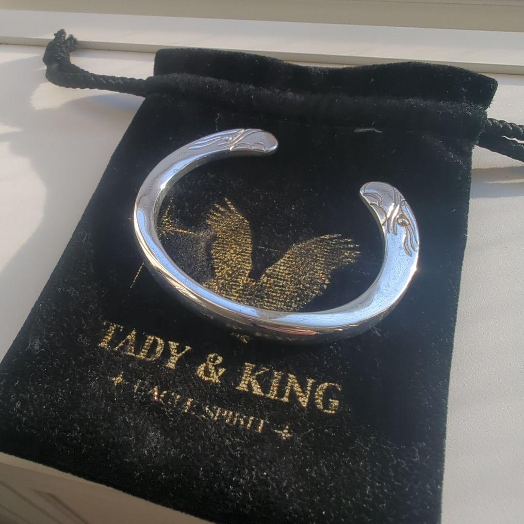TADY & KING シルバーバングル　イーグルフェイス