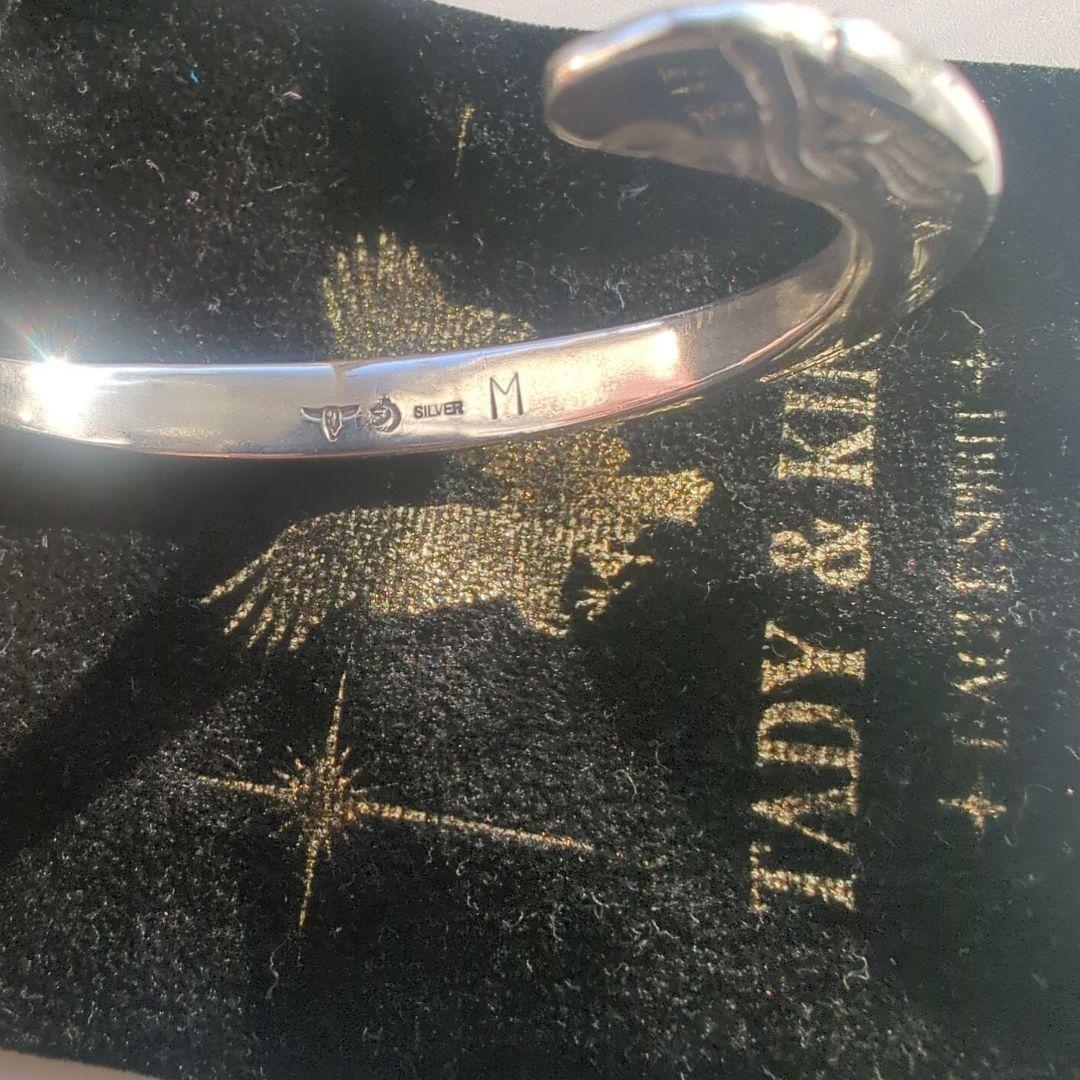 TADY & KING シルバーバングル　イーグルフェイス