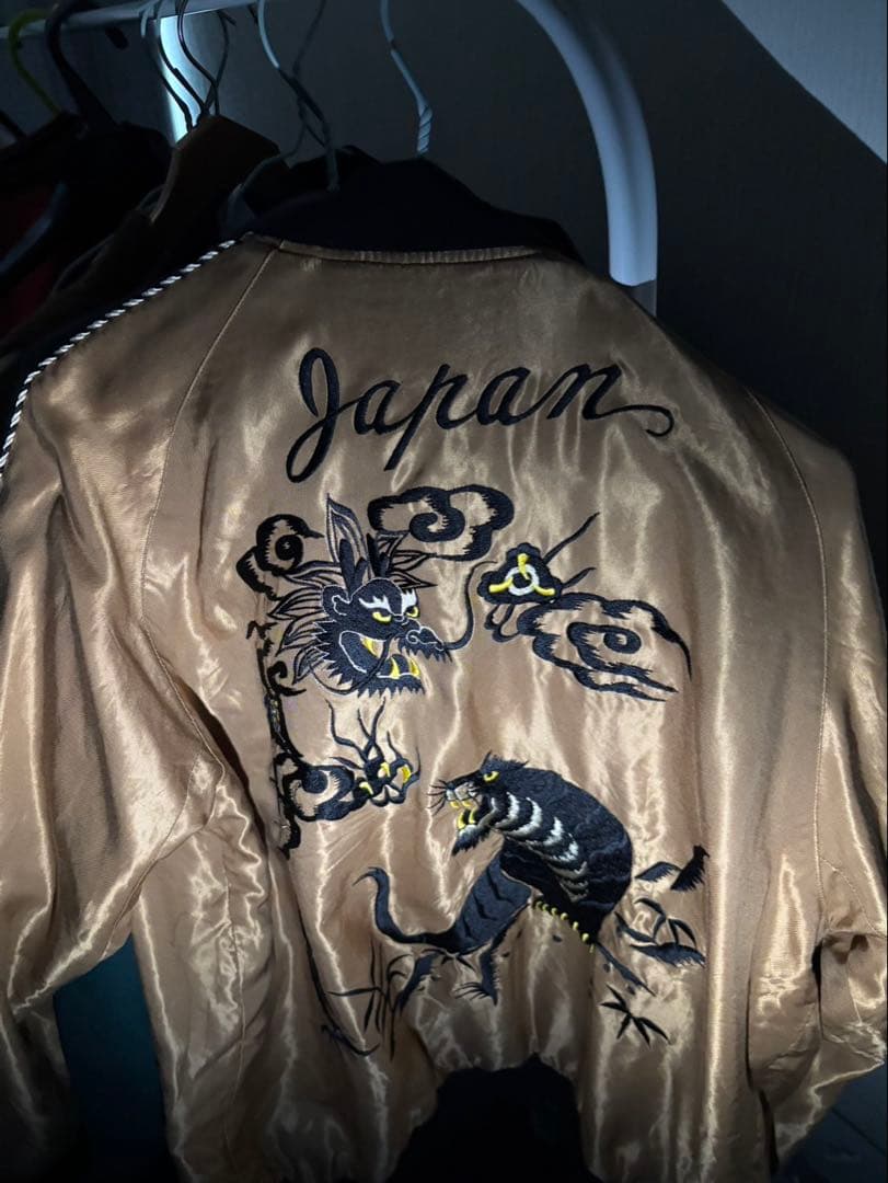 は*む様 テーラー東洋　スカジャン　リバーシブル　M