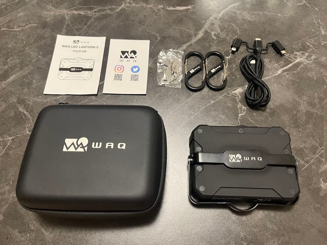 WAQ LED LANTERN2 ブラック